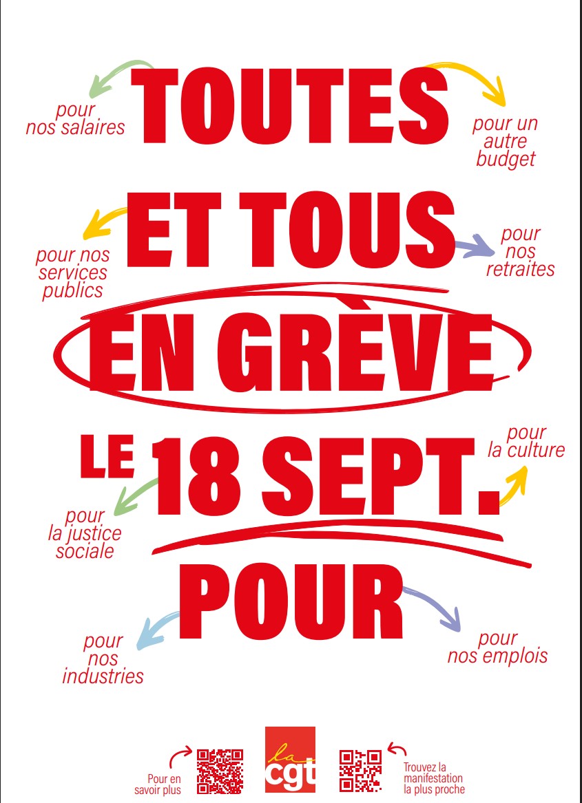 MOBILISATION DU 18 SEPTEMBRE 2025
